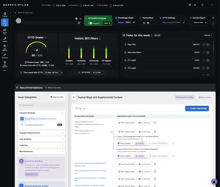 Search Atlas: OTTO automated SEO