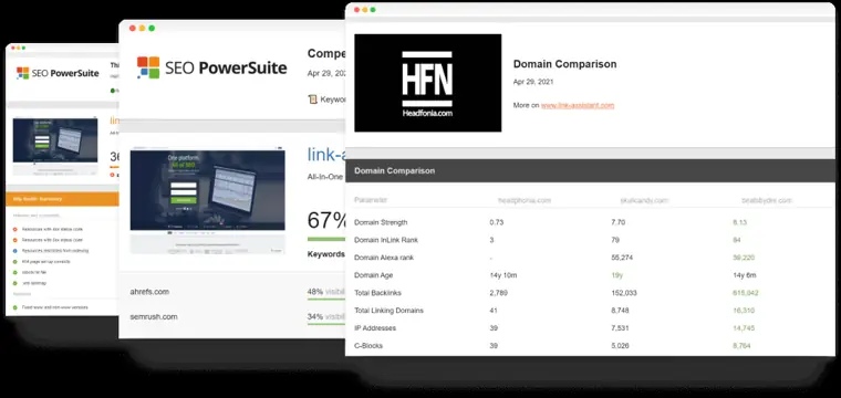 SEO PowerSuite: White label reporting