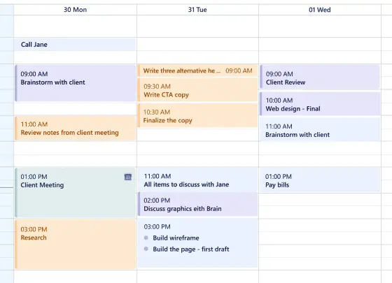SkedPal: Calendar sync