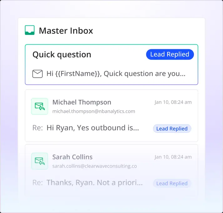 Smartlead: Master Inbox