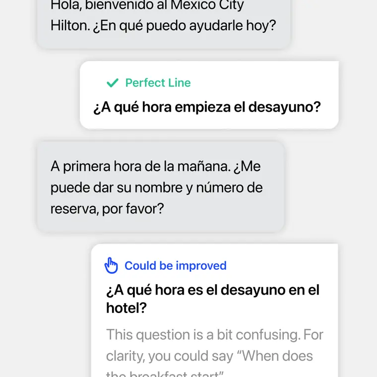 Speak: Speak tutor conversations