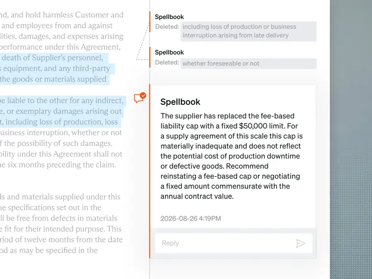 Spellbook: Contract review