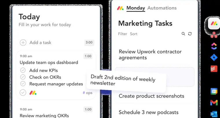 Sunsama: Project management integrations