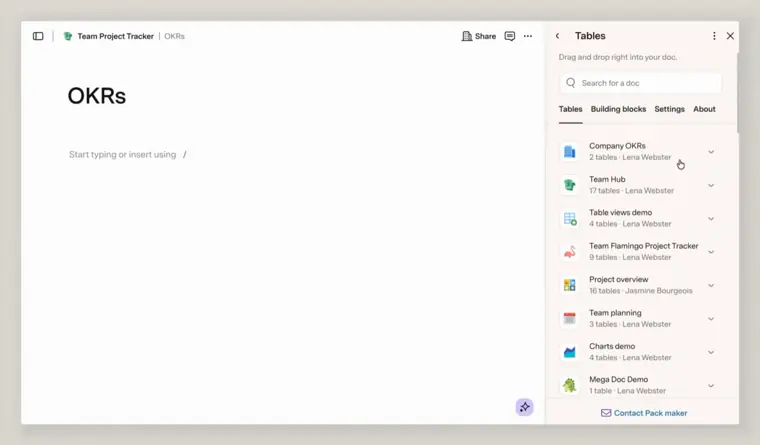 Superhuman Docs: Cross doc syncing