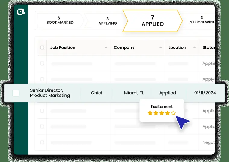 Teal: Job tracker