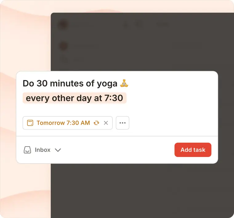 Todoist: Quick Add