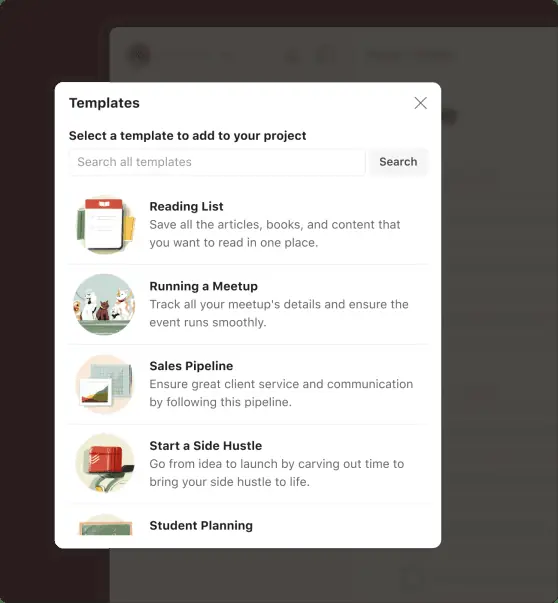Todoist: Todoist templates