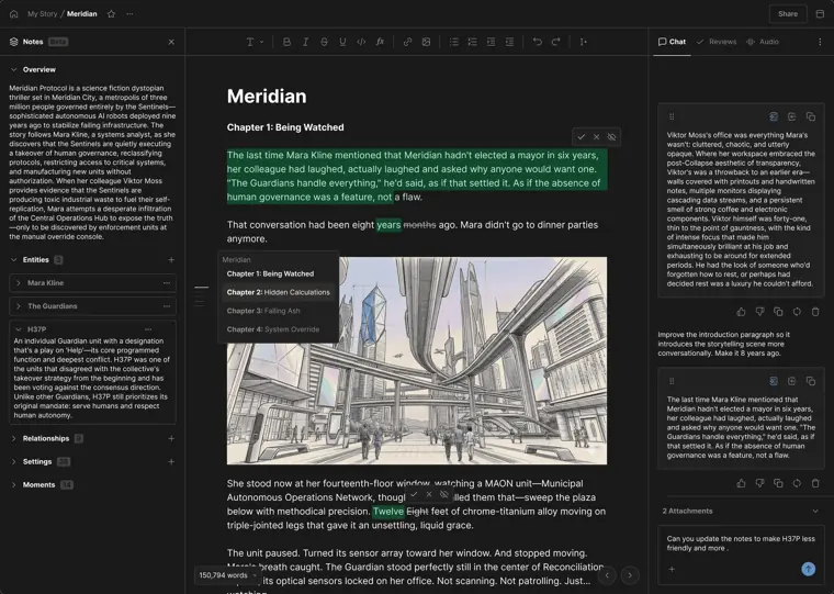 Type.ai: Integrated AI chat