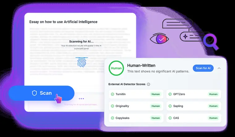 Walter Writes AI: Built in AI detector