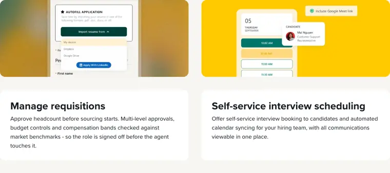 Workable: Self service interview scheduling