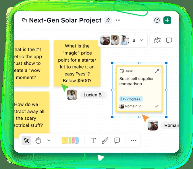 Wrike: AI whiteboard