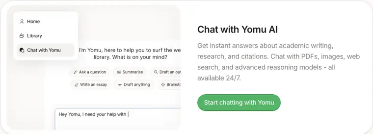 Yomu AI: Chat with Yomu AI